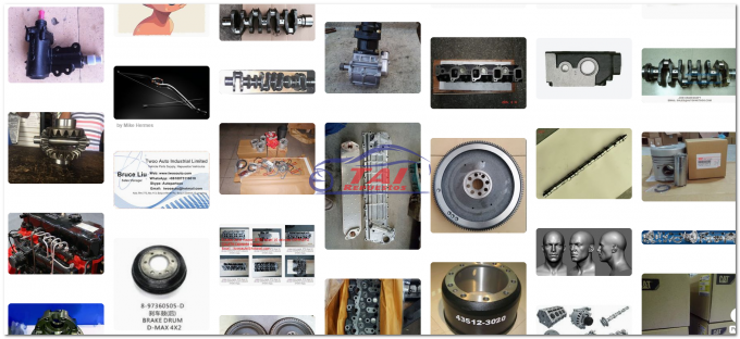 El motor diesel usado de 4BD1/de 4BD1T Isuzu parte, asamblea de motor diesel 4JB1/4JB1T 1