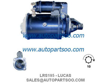 LRS162 LRS305 - LUCAS Starter Motor 12V 2.8KW 10T MOTORES DE ARRANQUE