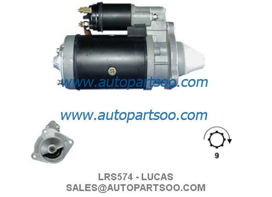 LRS00574 LRS574 - LUCAS Starter Motor 12V 2.1KW 9T MOTORES DE ARRANQUE