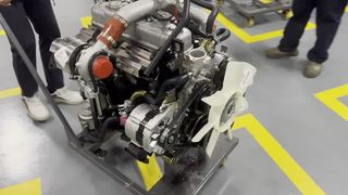 Motor diésel 4JB1T: potencia confiable para camiones