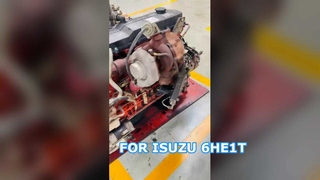 PARA ISUZU 6HE1T Turbo Conjunto completo de motor diésel Para camiones medianos Isuzu
