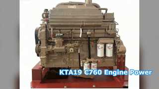 Motor KTA19 C760: impulse su construcción