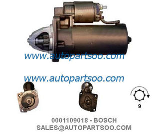 Un buen precio. 0001109018 0001110092 - BOSCH Starter Motor 12V 1.8KW 9T MOTORES DE ARRANQUE en línea