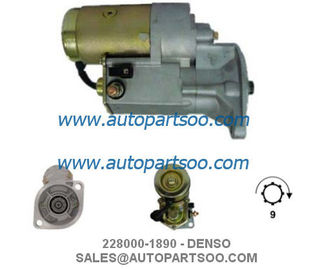 Good price 228000-1890 8970429970 - DENSO Starter Motor 12V 2.2KW 9T MOTORES DE ARRANQUE en línea