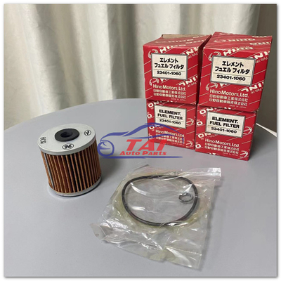 Good price El filtro de combustible original 23401-1060 para el camión japonés de Hino parte el acero inoxidable en línea