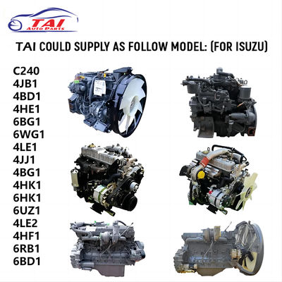 4JB1 4JB1T 4JA1T Motor motor diésel Assy HONDA Tipo para automóvil / camión