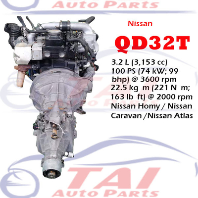 Good price QD32 QD32T Motores japoneses reconstruidos para Nissan en línea