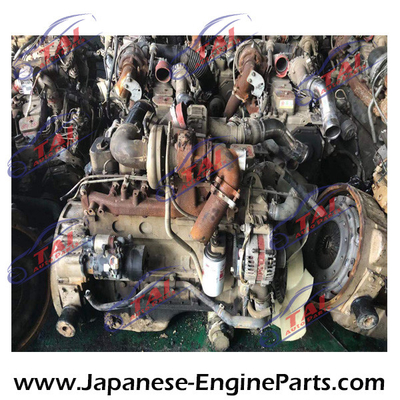 Motor japonés 6BT motor automotriz usado completo con caja de cambios para camión de pick-up Cummins Dodge Ram