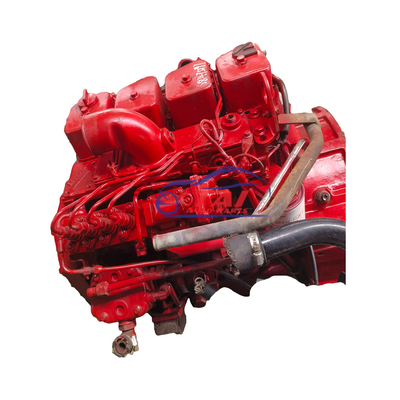 Original Cummins 4BT motor diesel 3.9L de segunda mano 4BT motor con caja de cambios para Cummins