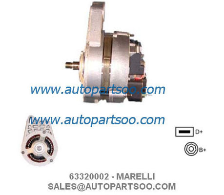 Buen precio 63320002 Generador diesel Alternador 63321171 Marelli Alternador 12v 45a Alternadores en línea