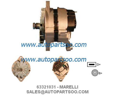 Buen precio alternador 12v 65a de Marelli del alternador de la energía de 63321031 9ar2951l DC Alternadores en línea