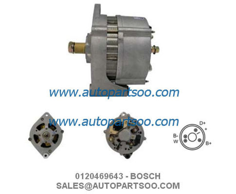 Buen precio 0120469643 0120469693 BOSCH Alternador 24V 55A Alternador Color personalizado en línea
