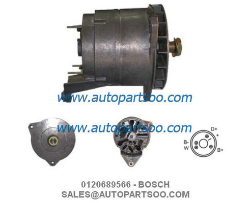 Buen precio Alternador 24V 140A Alternador del alternador 0986045990 BOSCH del generador de 0120689566 coches en línea