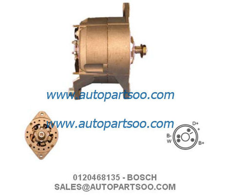 Buen precio 0120468135 Alternador del generador del coche 0120468144 BOSCH Alternador de 24 V 80 A Alternador en línea