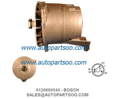 Buen precio Rápido 0120689540 0986039530 BOSCH Alternador 24V 120A Alternador de color oro en línea