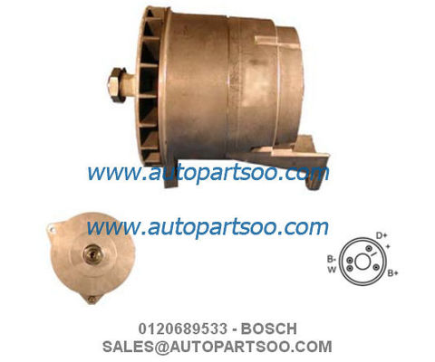 Buen precio 0120689533 0120689591 - Alternador BOSCH 24V 120A en línea