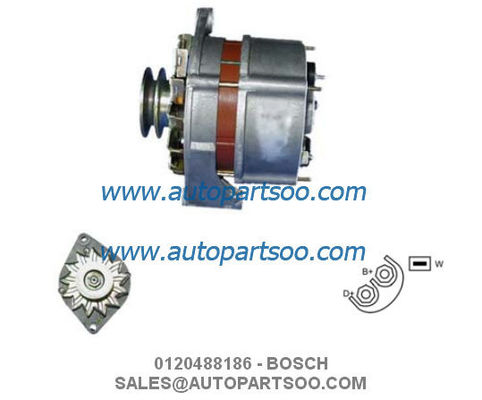 Buen precio 0120488186 0120488187 - Alternador BOSCH 12V 70A en línea