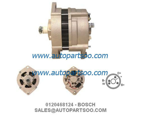 Buen precio 0120468124 0120468129 - Alternador BOSCH 24V 80A en línea