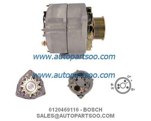 Buen precio 0120469116 0986039790 - Alternador BOSCH de 24 V y 80 A Alternadores en línea