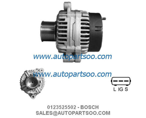 Buen precio 0123525502 0986046040 - Alternador BOSCH 24V 90A Alternadores en línea