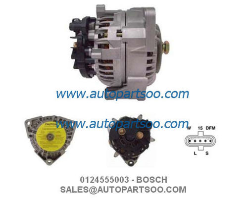 Buen precio 0124555003 0124555041 - Alternador BOSCH 24V 80A Alternadores en línea