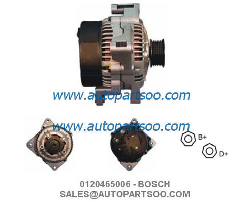 Buen precio 0120465006 0123510017 - Alternador BOSCH 12V 120A Alternadores en línea