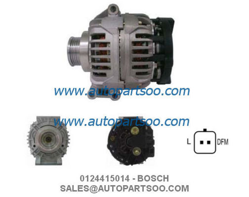 Buen precio 0124415014 0124415038 - Alternador BOSCH 12V 105A Alternadores en línea
