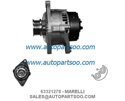 Buen precio 63321278 63321311 - Alternador MARELLI 12V 65A Alternadores en línea