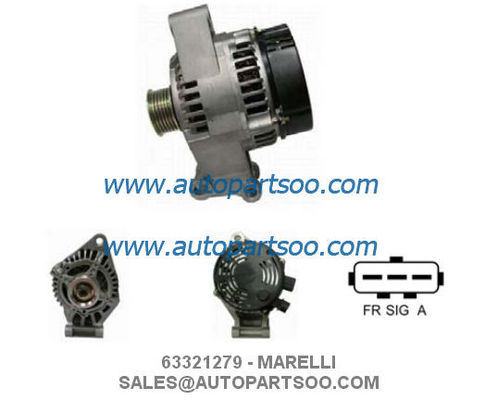Buen precio 63321279 63321679 - Alternador MARELLI 12V 80A Alternadores en línea