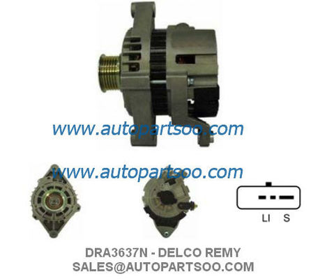 Buen precio DRA3637 DRA3637N - DELCO REMY Alternador 12V 85A Alternadores en línea