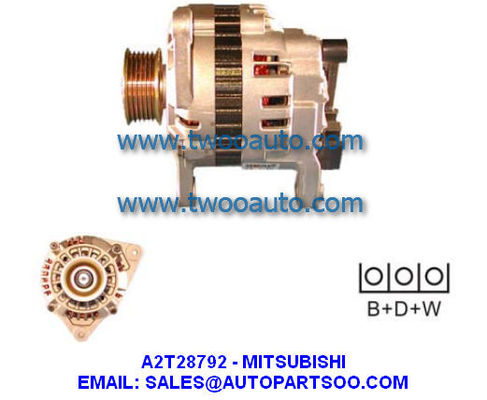 Buen precio A2T14591 A2T28792 - Alternador MITSUBISHI 12V 70A Alternadores en línea