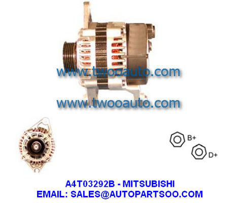 Buen precio A4T03292A A4T03292B - Alternador MITSUBISHI 12V 90A Alternadores en línea