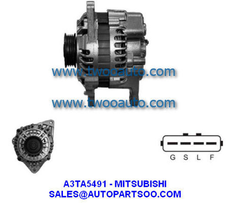 Buen precio A3TA5491 MD374904 - Alternador MITSUBISHI 12V 100A Alternadores en línea