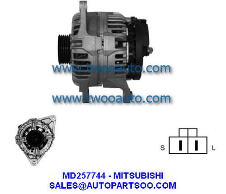 Buen precio MD257744 MD357744 - Alternador MITSUBISHI 12V 85A Alternadores en línea