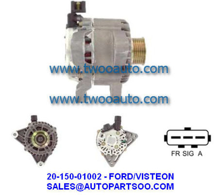 Buen precio 20-150-01002 2S6T10300AA - Alternador FORD VISTEON 12V 80A Alternadores en línea