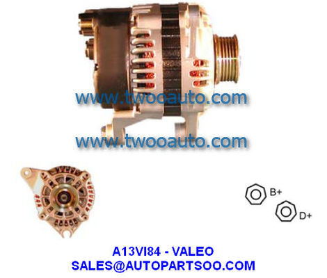 Buen precio 439054 A13VI84 NA478 - Alternador VALEO 12V 80A Alternadores en línea