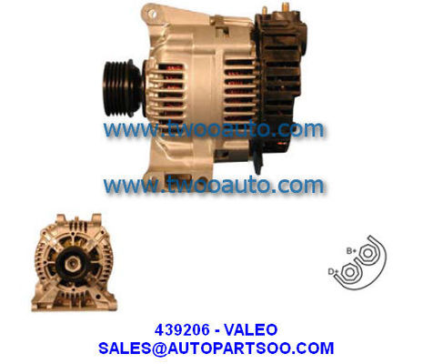 Buen precio 436732 439206 A13VI178 - Alternador VALEO 12V 90A Alternadores en línea
