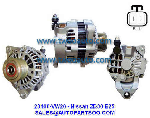 Buen precio 23100-VW201 - Alternador NISSAN 12V 80A nuevo en línea