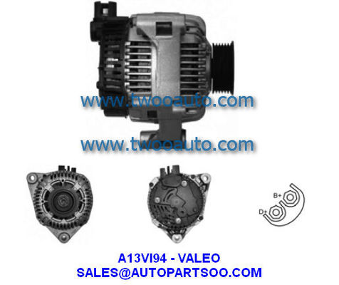 Buen precio 7700862613 A13VI274 A13VI94 A13VI261 - Alternador VALEO 12V 95A Alternadores en línea