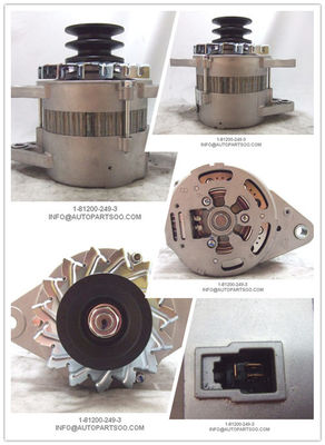 Buen precio 1-81200-249-3 Isuzu CVR/980 coche para el alternador de 40A 0-35000-3013 en línea