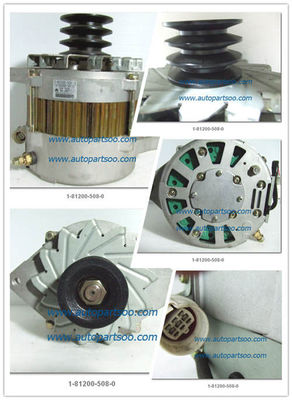 Buen precio 1-81200-508-0 Generador de energía Isuzu Cubic 140A en línea