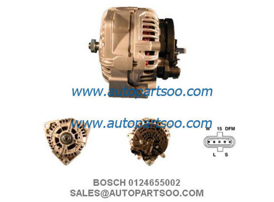 Buen precio 0124655002 0124655023 BOSCH Alternador de 24 V 100 A Alternador en línea