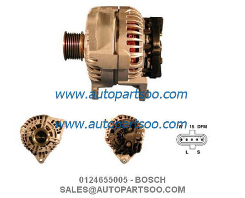 Buen precio 0124655005 0986045430 BOSCH Alternador de 24 V 90 A Alternador de energía en línea