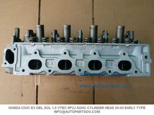 Buen precio # P2J SOHC TAPA DE CILINDRO 96-99 Tipo temprano sin núcleo Honda Civic EX DEL SOL 1.6 VTEC en línea