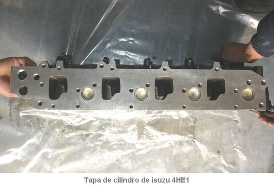 Buen precio Tapa De Cilindro Cabezas de cilindros de fabricación remodelada de Isuzu 4he1 Motor Culata 4he1 Bloque de cilindros en línea