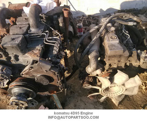 Buen precio Motores japoneses usados ​​de la importación de KOMATSU 4D95, motor del motor de KOMATSU y recambios en línea