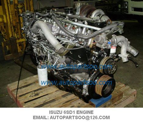 Buen precio Motor Isuzu 6SD1 Assy Motor japonés usado 6WG1 6HK1 6HK1T 6RB1 6SD1 6BG1 6BG1T 6BD1 Motor diésel en línea