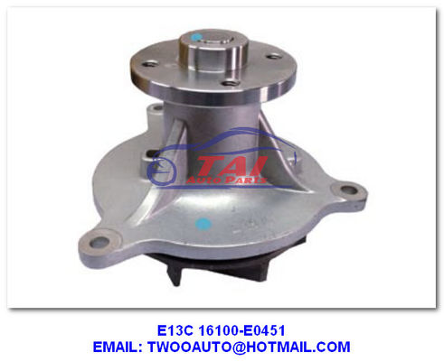 Buen precio E13c 16100-E0451 Bomba de agua, piezas de repuesto para camiones Hino, para motores diesel E13c en línea