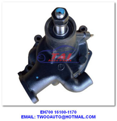 Buen precio Eh700 16100-1170 Bomba de agua, 16100-1170 Partes del motor del camión Eh700 Bomba de agua diésel para Hino en línea