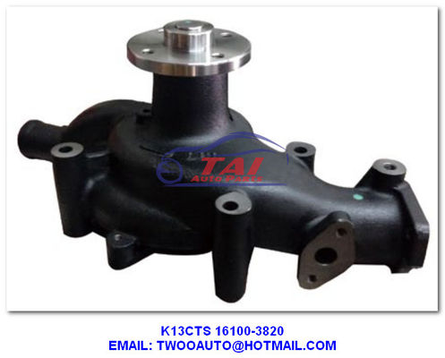 Buen precio K13cts Bomba de dirección eléctrica para automóviles 16100-3820, Bomba de agua de refrigeración para camiones / remolques / automóviles Tipo 16100-3820 Para Hino K13cts en línea